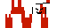 Minecraft skin texture, 64x32 legacy pixels