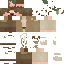 Minecraft skin texture, 64x64 pixels