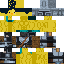 Minecraft skin texture, 64x64 pixels