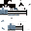 Minecraft skin texture, 64x64 pixels