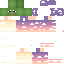 Minecraft skin texture, 64x64 pixels