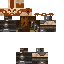 Minecraft skin texture, 64x64 pixels