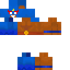 Minecraft skin texture, 64x64 pixels