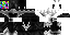 Minecraft skin texture, 64x32 legacy pixels