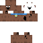 Minecraft skin texture, 64x64 pixels