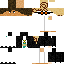 Minecraft skin texture, 64x64 pixels