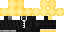 Minecraft skin texture, 64x32 legacy pixels
