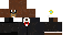 Minecraft skin texture, 64x32 legacy pixels