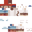 Minecraft skin texture, 64x64 pixels