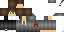 Minecraft skin texture, 64x32 legacy pixels
