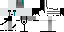 Minecraft skin texture, 64x32 legacy pixels