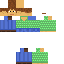 Minecraft skin texture, 64x64 pixels