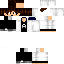 Minecraft skin texture, 64x64 pixels