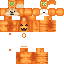 Minecraft skin texture, 64x64 pixels