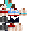 Minecraft skin texture, 64x64 pixels