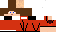 Minecraft skin texture, 64x32 legacy pixels