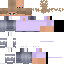 Minecraft skin texture, 64x64 pixels