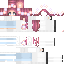Minecraft skin texture, 64x64 pixels