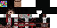 Minecraft skin texture, 64x32 legacy pixels