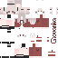 Minecraft skin texture, 64x64 pixels