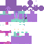 Minecraft skin texture, 64x64 pixels