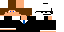 Minecraft skin texture, 64x32 legacy pixels