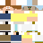 Minecraft skin texture, 64x64 pixels