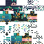 Minecraft skin texture, 64x64 pixels