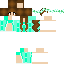 Minecraft skin texture, 64x64 pixels
