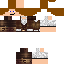 Minecraft skin texture, 64x64 pixels