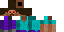 Minecraft skin texture, 64x32 legacy pixels