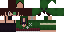 Minecraft skin texture, 64x32 legacy pixels