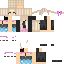 Minecraft skin texture, 64x64 pixels