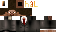 Minecraft skin texture, 64x32 legacy pixels