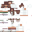 Minecraft skin texture, 64x64 pixels