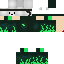 Minecraft skin texture, 64x64 pixels
