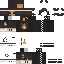 Minecraft skin texture, 64x64 pixels