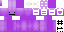 Minecraft skin texture, 64x32 legacy pixels