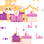Minecraft skin texture, 64x64 pixels