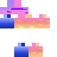 Minecraft skin texture, 64x64 pixels