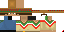 Minecraft skin texture, 64x32 legacy pixels