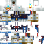 Minecraft skin texture, 64x64 pixels