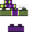 Minecraft skin texture, 64x64 pixels