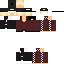 Minecraft skin texture, 64x64 pixels