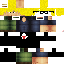 Minecraft skin texture, 64x64 pixels