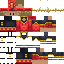 Minecraft skin texture, 64x64 pixels