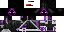 Minecraft skin texture, 64x32 legacy pixels