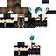 Minecraft skin texture, 64x64 pixels