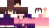 Minecraft skin texture, 64x32 legacy pixels