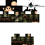 Minecraft skin texture, 64x64 pixels